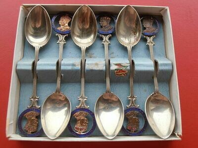 1937 Coronation Six Spoon Set