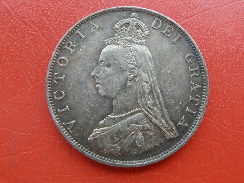 1887 Roman I Double Florin