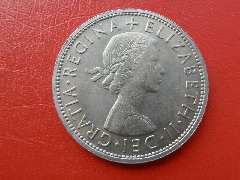 1958 Halfcrown Scarce