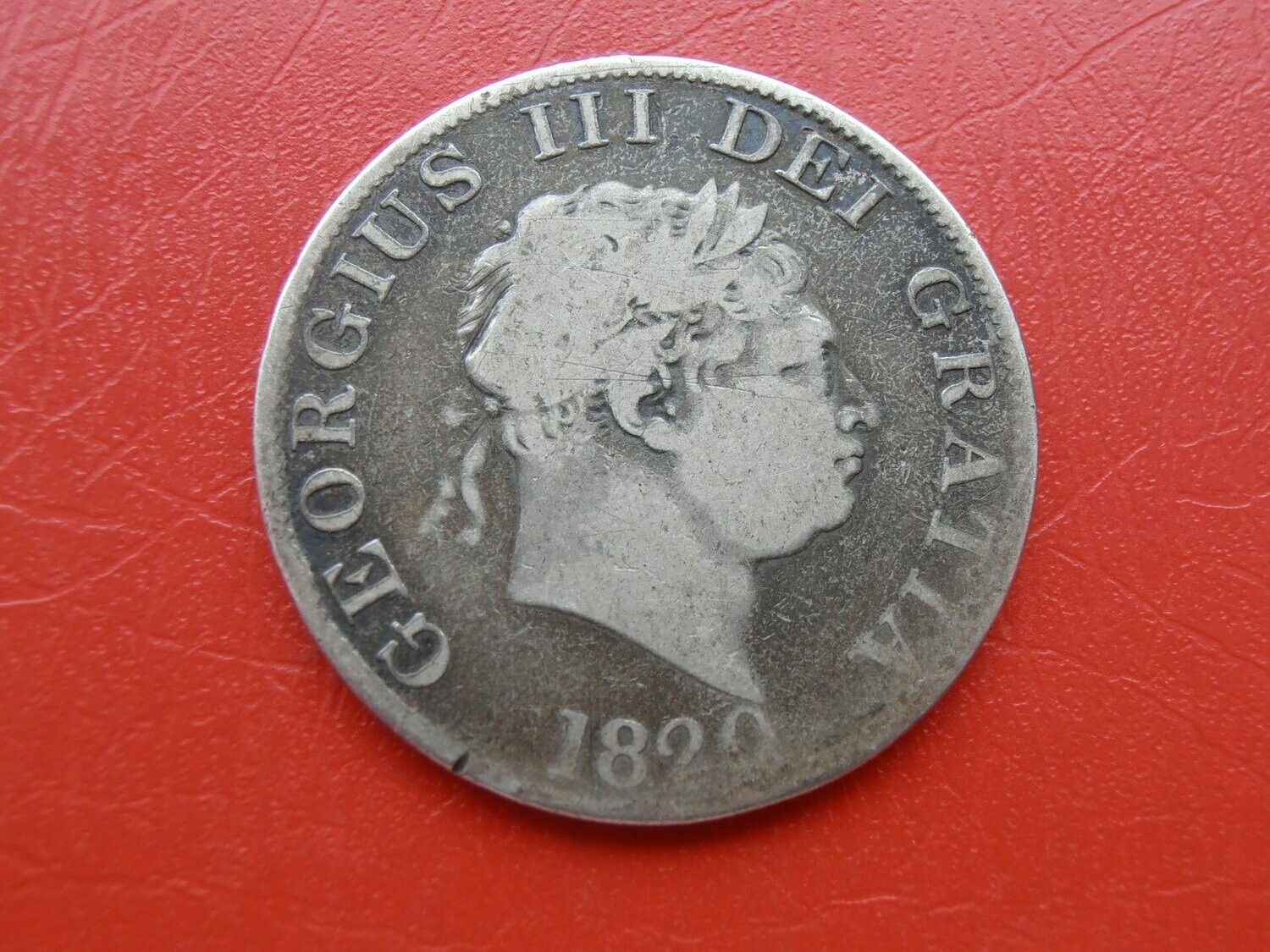 1820  -  Halfcrown  (George III)