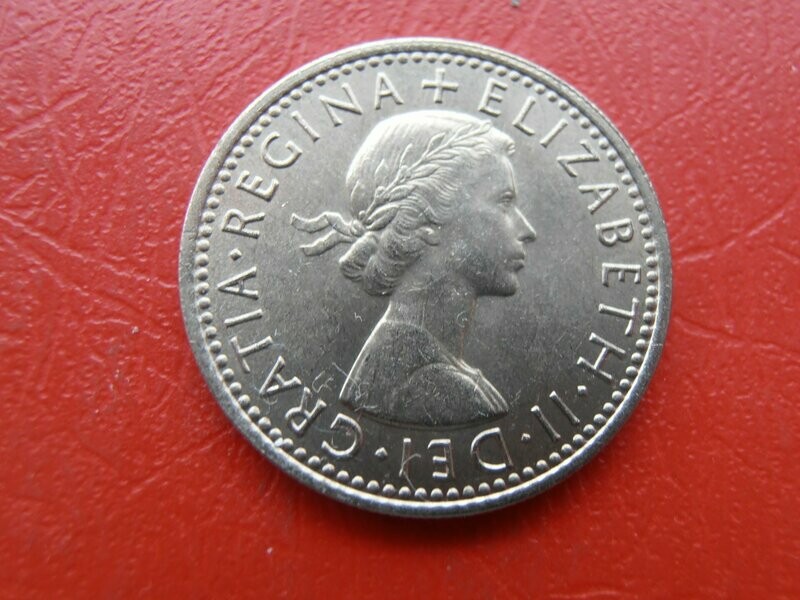 1967 Sixpence
