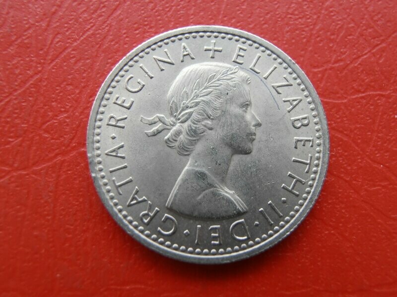 1966 Sixpence