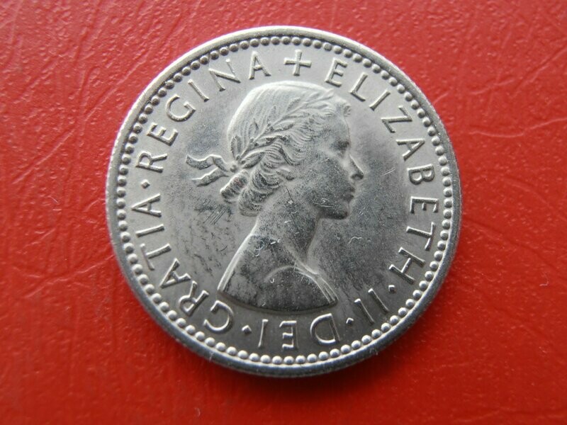 1964 Sixpence