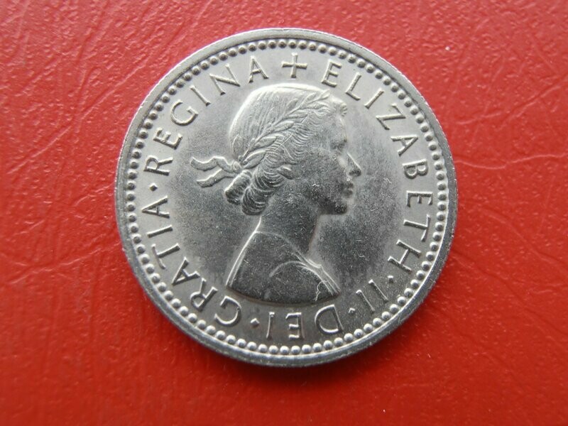 1963 Sixpence