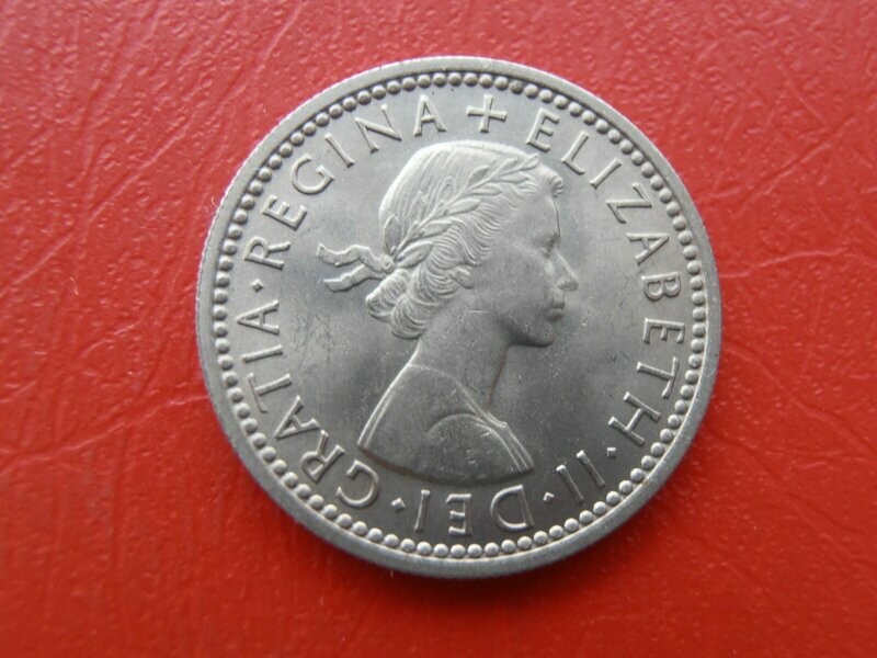 1960 Sixpence