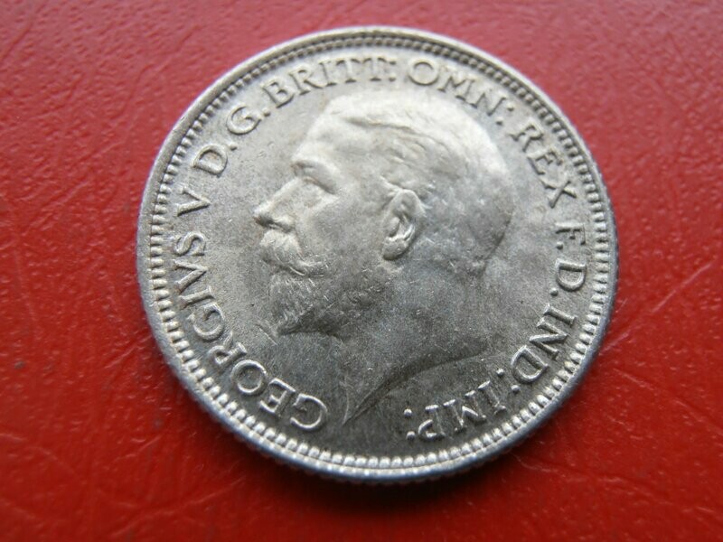 1929 Sixpence