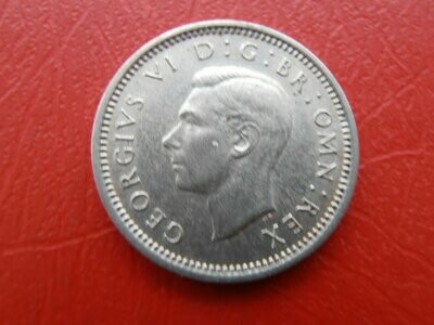 1940 Silver Threepence