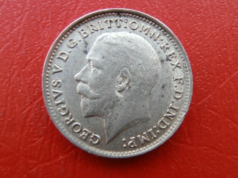 1920 Silver Threepence