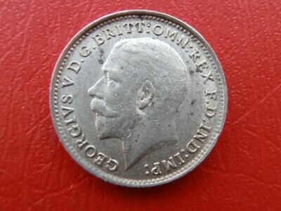 1920 Silver Threepence