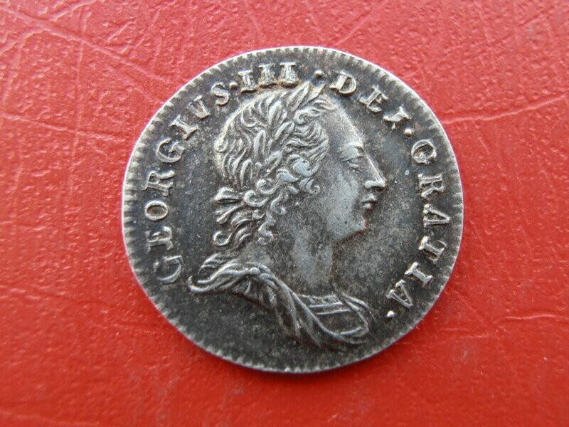 1762 Silver Threepence
