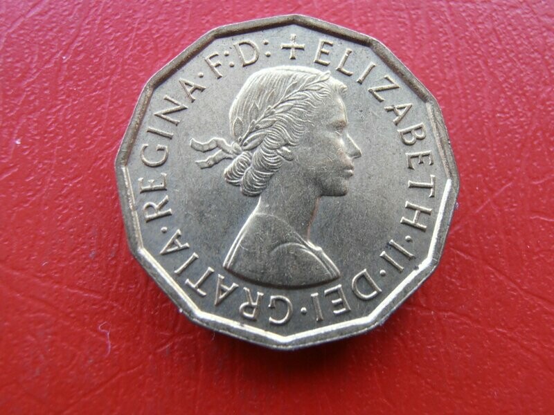 1967 Brass Threepence