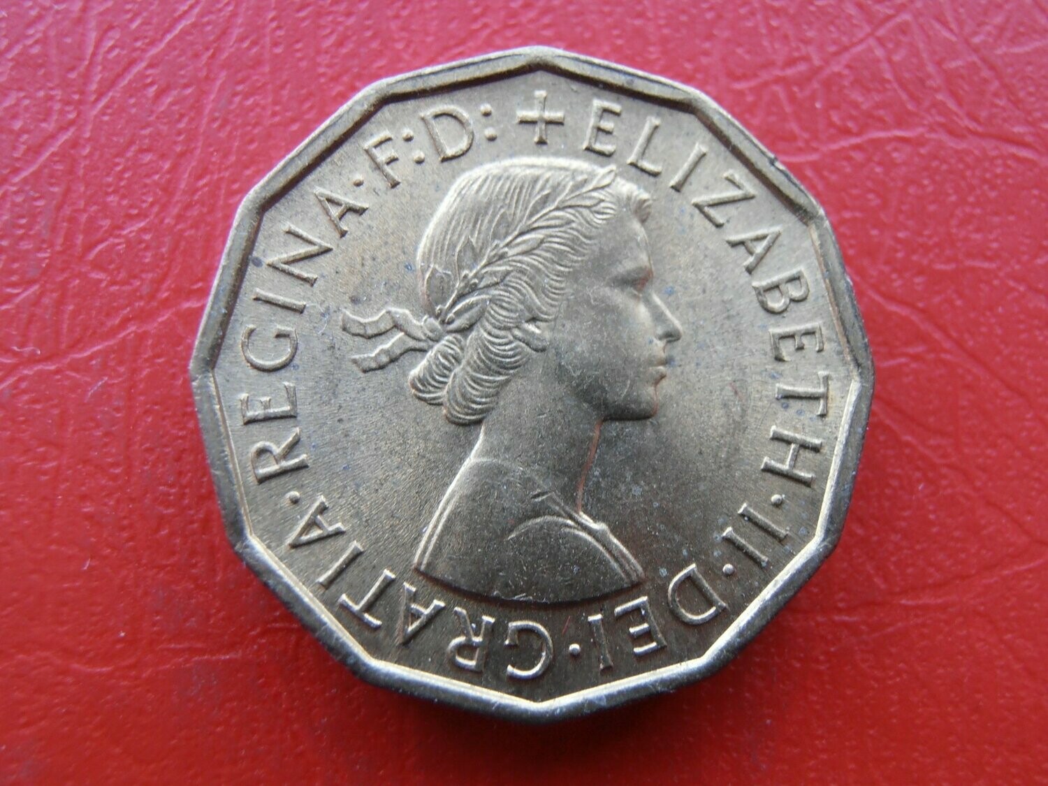1964 Brass Threepence