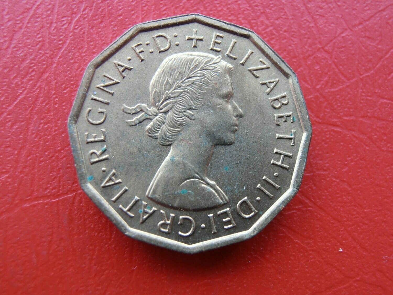 1962 Brass Threepence