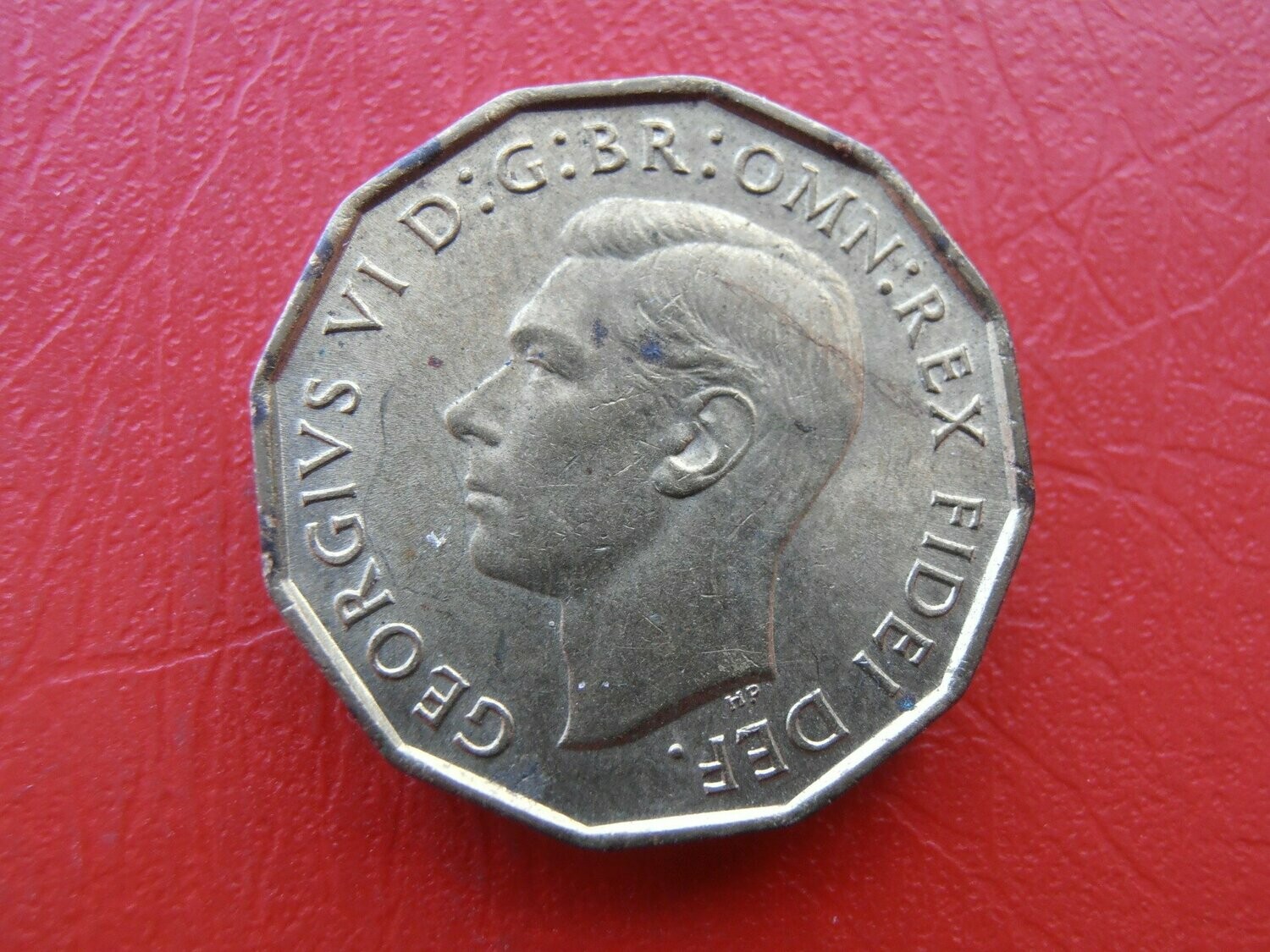 1952 Brass Threepence