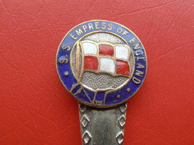SS Empress of England Teaspoon