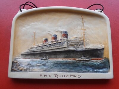 RMS Queen Mary Ivorine Plaque