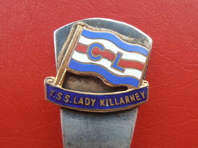 TSS Lady Killarney Tea Caddie Spoon