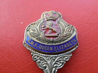 RMS Queen Elizabeth Teaspoon