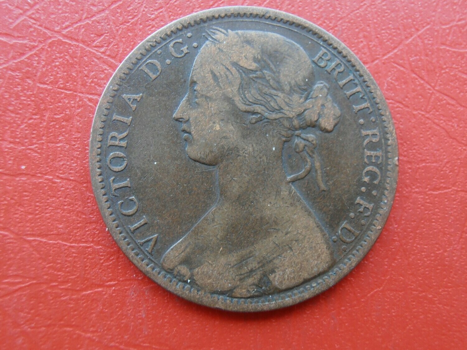 1864 Penny   Crosslet 4