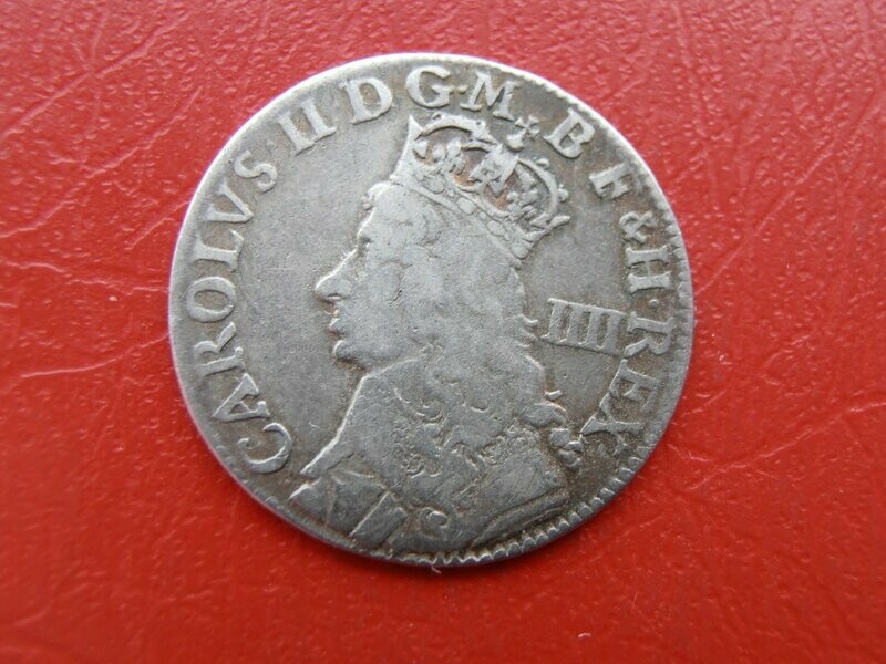 Charles II Maundy Fourpence Un-Dated