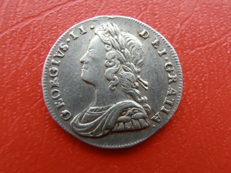 1739 Maundy Twopence