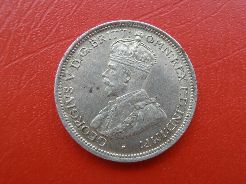 Australia Sixpence 1911