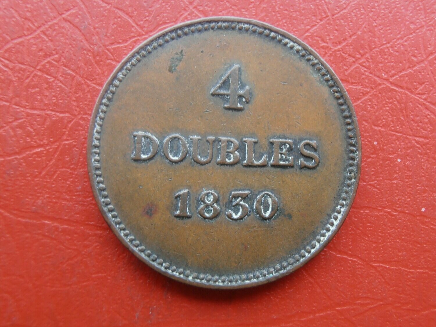 Guernsey 4 Doubles  -  1830