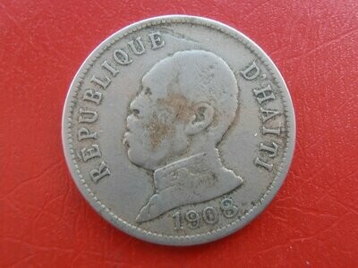 Haiti 50 Cents - 1908