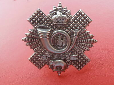 Highland Light Infantry Helmet Badge