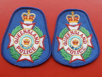 Queensland Police Cloth Patches
