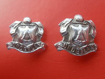 Sunderland Borough Police Collar Badges