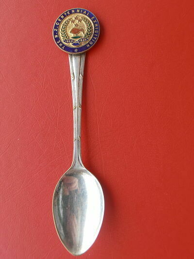 New Zealand Centennial Exhibition Spoon