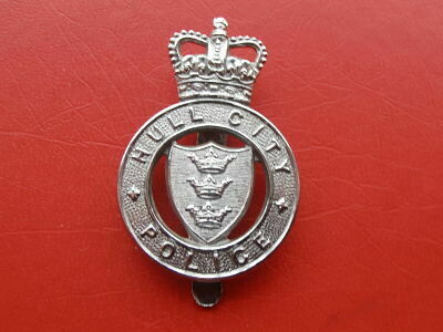 Hull City Police Cap Badge
