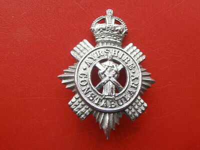 Ayrshire Constabulary Cap Badge