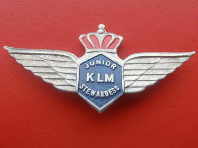 KLM Junior Stewardess Badge