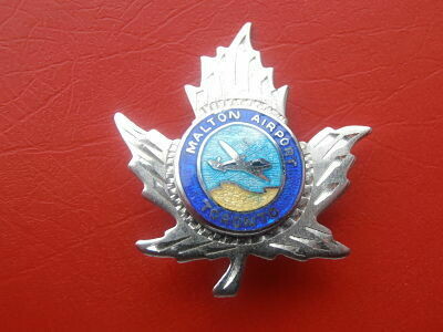 Malton Airport Silver Badge