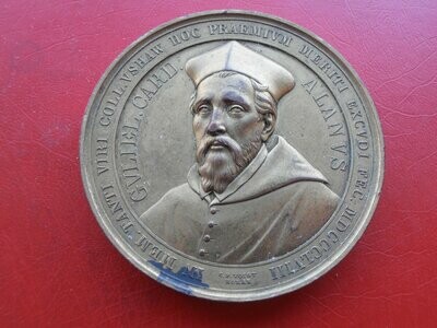 Personell Medal Cardinal Alanus - 1858