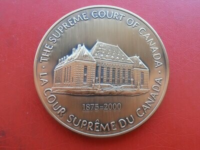 Canada Supreme Court Medal - 2000