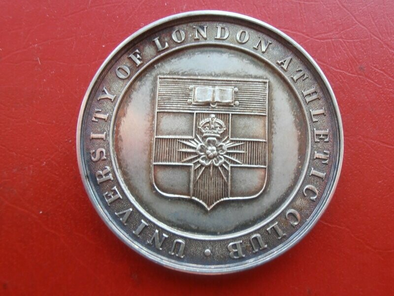 University of London Athletics Club Medal  -  1936