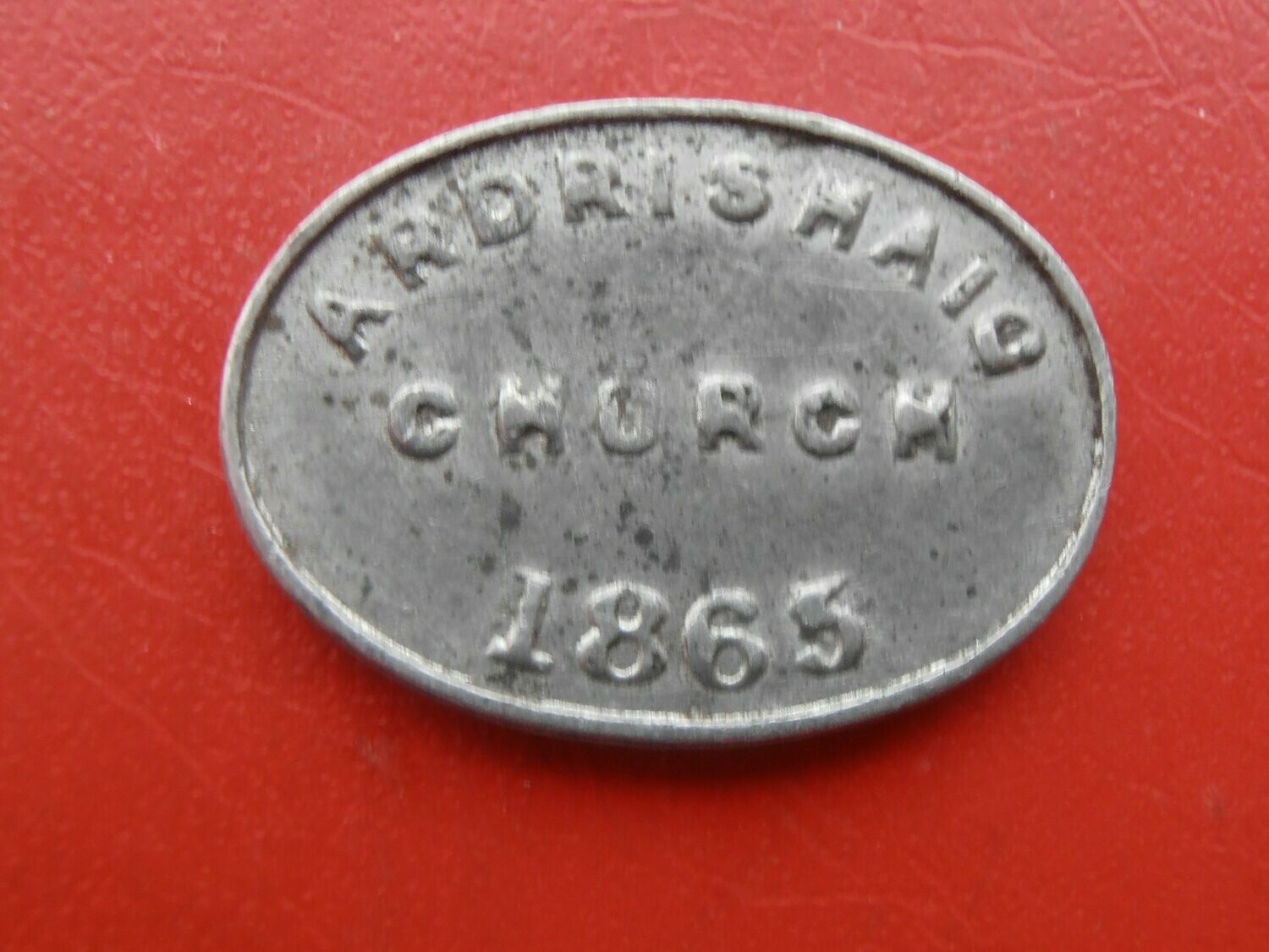 Communion Token Ardrishaig - 1865