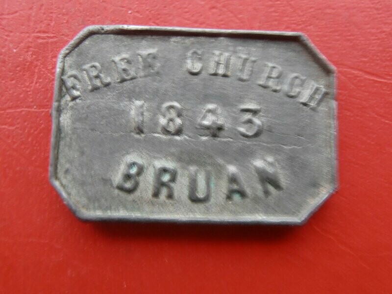 Communion Token Bruan - 1843