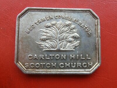 Communion Token Carlton Hill London - Early 1800