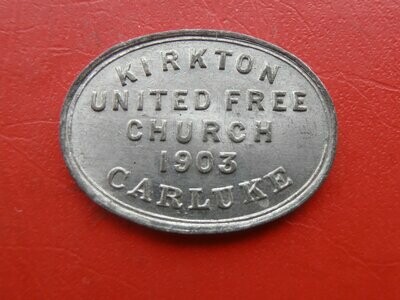 Communion Token Carluke - 1903