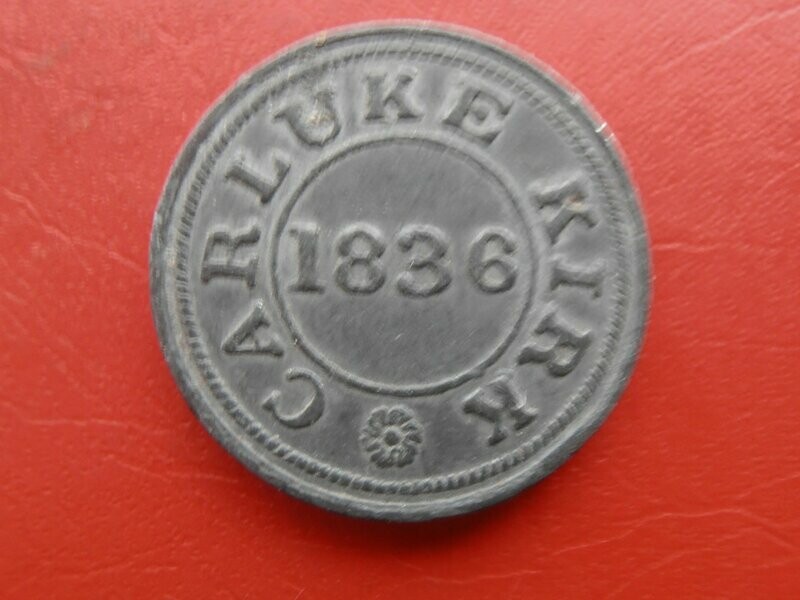 Communion Token Carluke - 1836
