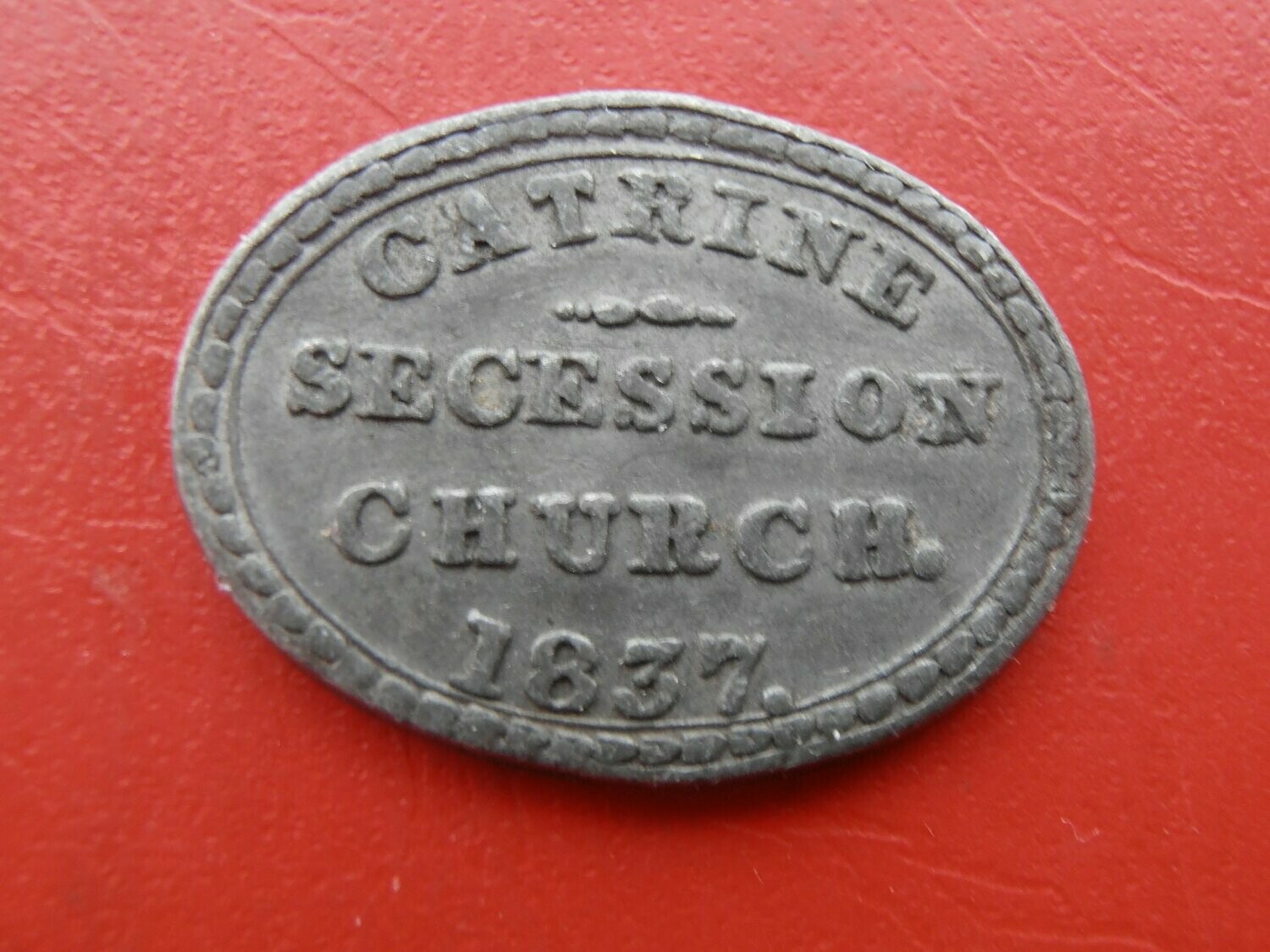 Communion Token Catrine - 1837