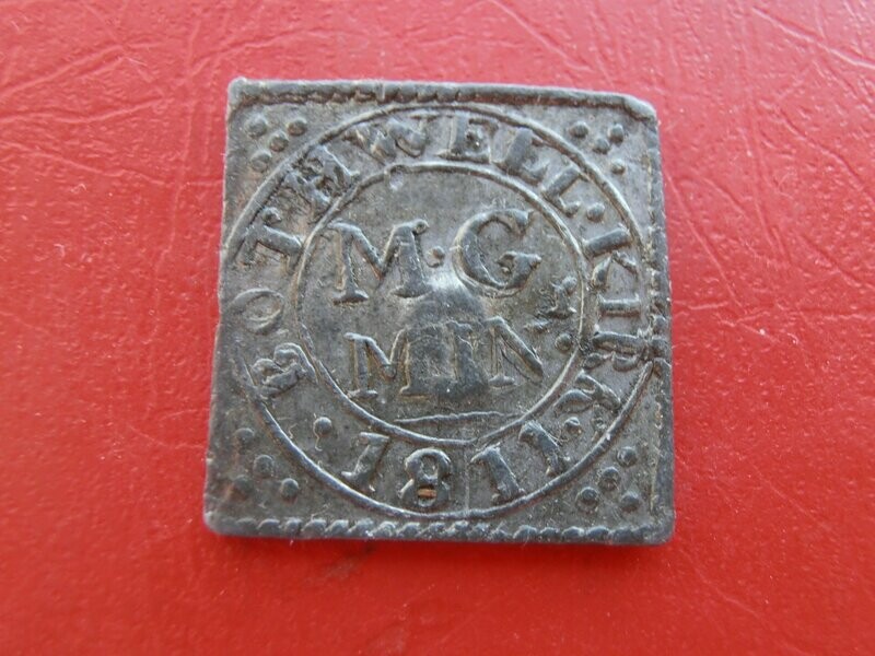 Communion Token Bothwell - 1811 (Table 6)