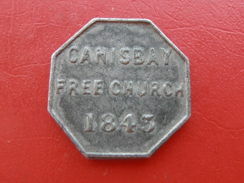 Communion Token Canisbay - 1843