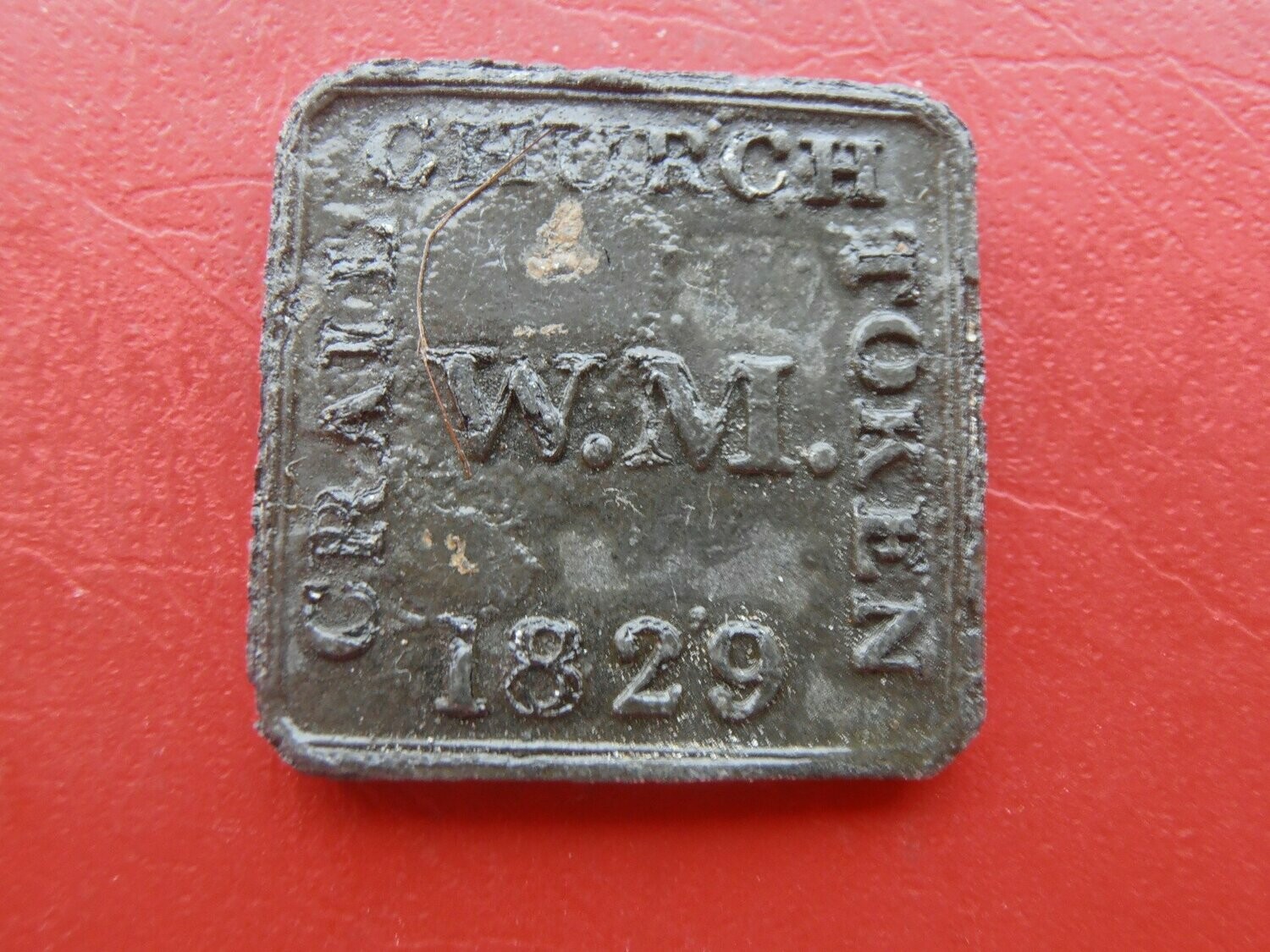Communion Token Crail - 1829