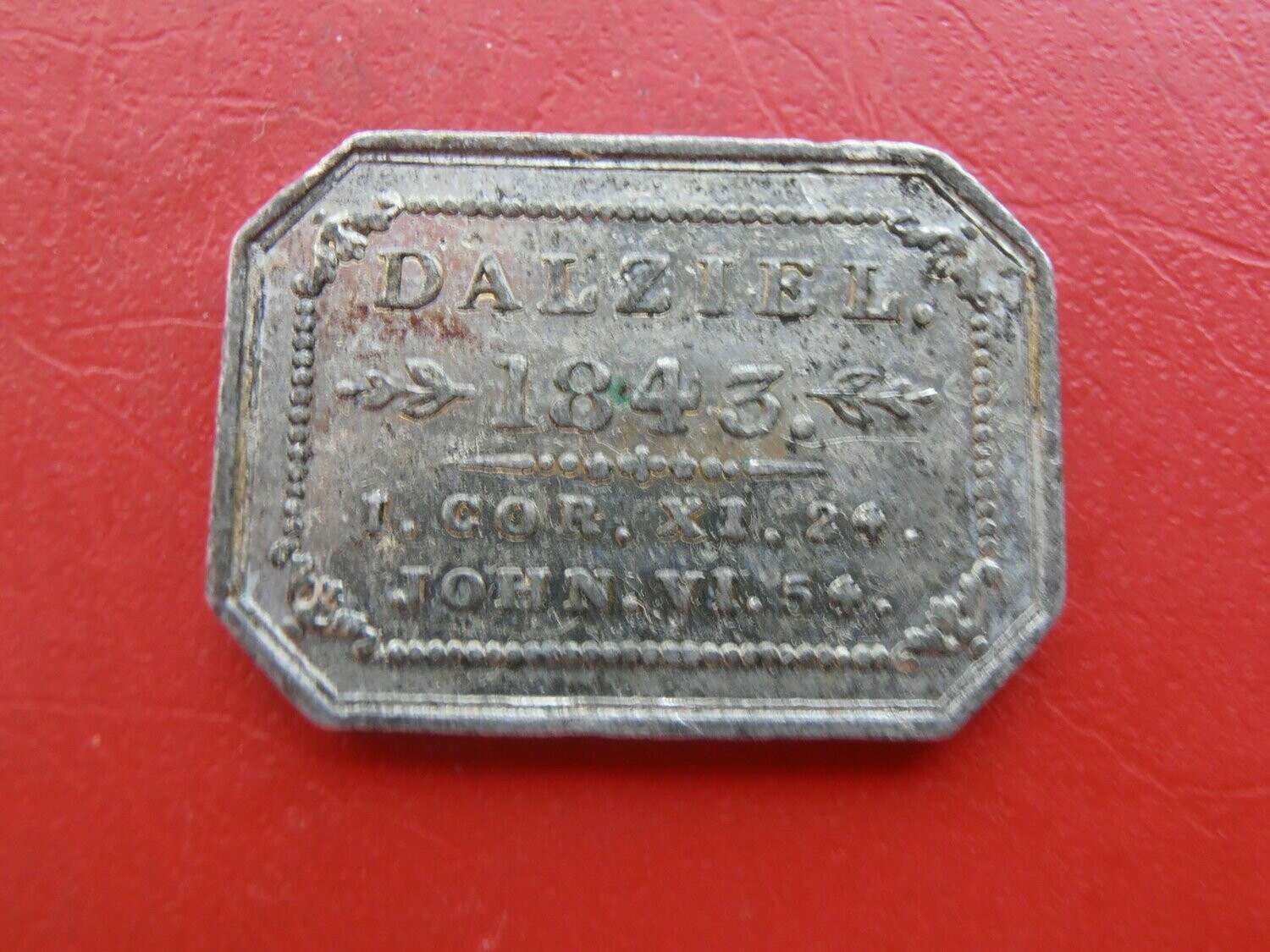Communion Token Dalziel - 1843