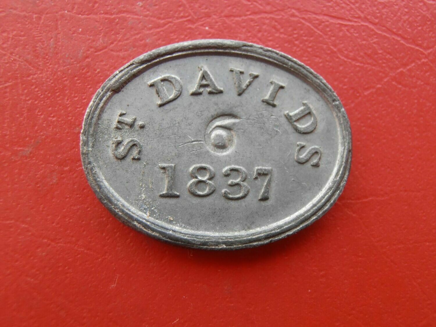 Communion Token Edinburgh - 1837  T6